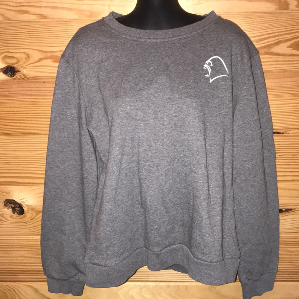 Large, gray, Ape Athletics sweat shirt